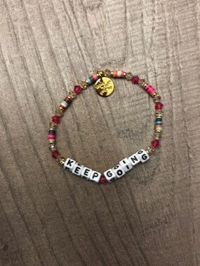 Little words project LWP bracelet keep going